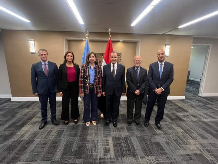 وزير الخارجية يلتقي مع السكرتيرة التنفيذية للجنة الأمم المتحدة الاقتصادية والاجتماعية لغرب آسيا “إسكوا”