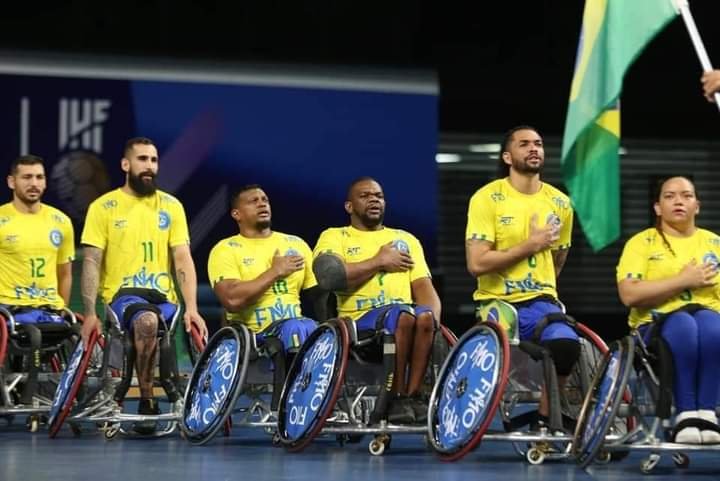 البرازيل تهزم فرنسا وتحصد برونزية بطولة العالم لكرة اليد على الكراسي المتحركة