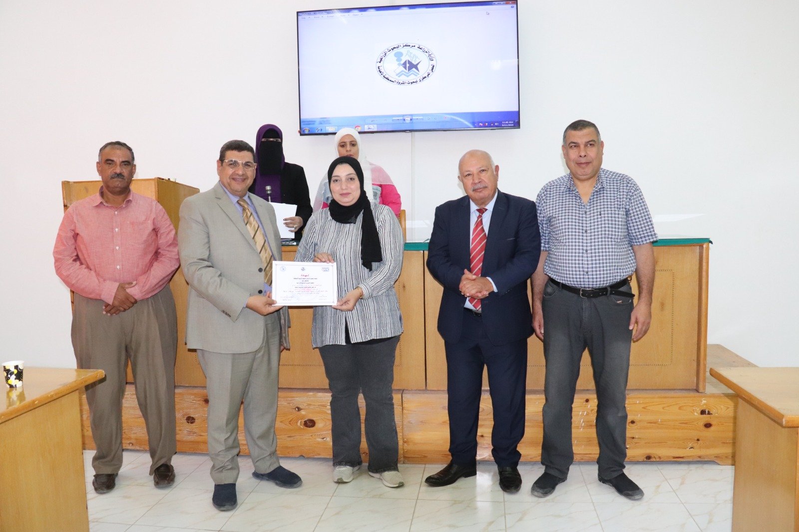 بحوث الثروة السمكية يختتم البرنامج التدريبي أسس الاستزراع السمكي