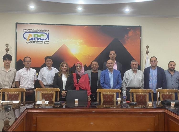 البحوث الزراعية يستقبل وفد جامعة كيوتو باليابان
