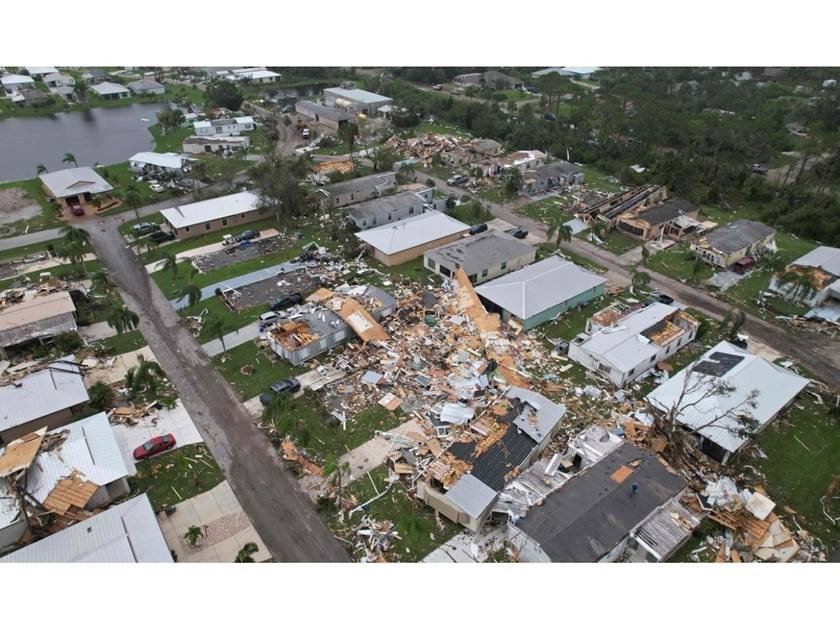 ارتفاع حصيلة ضحايا إعصار ميلتون في فلوريدا الأمريكية إلى 14 قتيلا