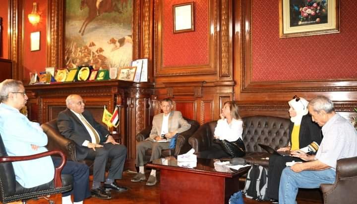 بحوث الصحراء وبرنامج الأمم المتحدة الإنمائي يبحثان مواجهة تحديات الزراعة المستدامة والتغيرات المناخية