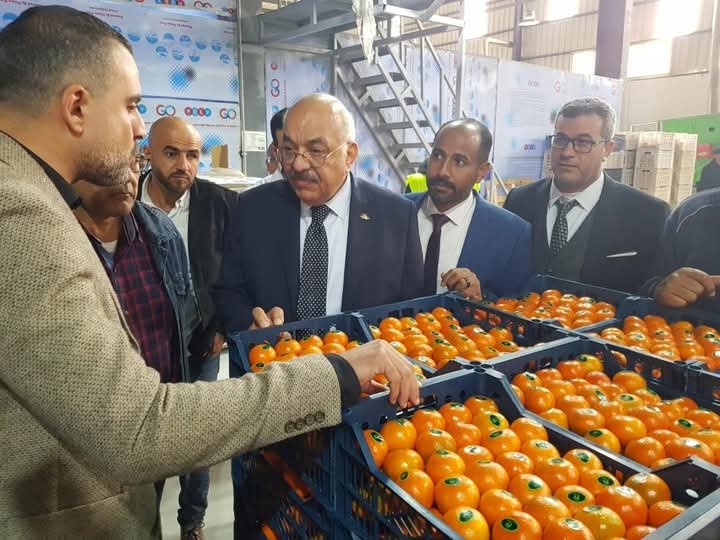 الزراعة: اتحاد منتجي ومصدري الحاصلات البستانية يفتتح محطة فرز وتعبئة وتغليف للحاصلات البستانية بالإسماعيلية