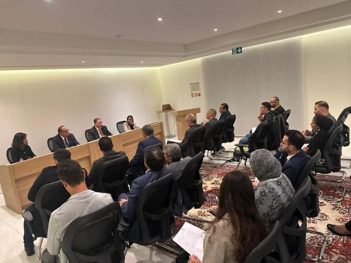 نائب وزير الخارجية يلتقي مع الجالية المصرية في البرتغال