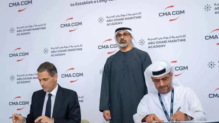 تدشين محطة الحاويات «سي إم إيه تيرمينالز -ميناء خليفة» في أبوظبي