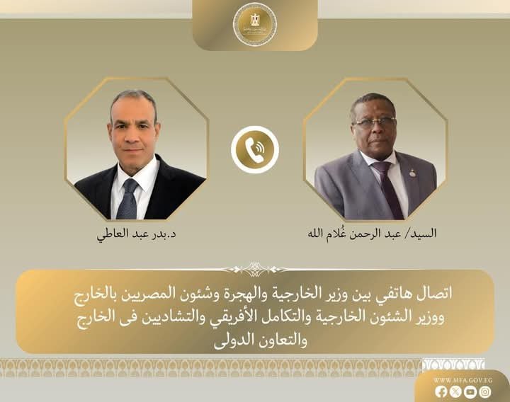 اتصال هاتفى بين وزير الخارجية والهجرة مع نظيره التشادي