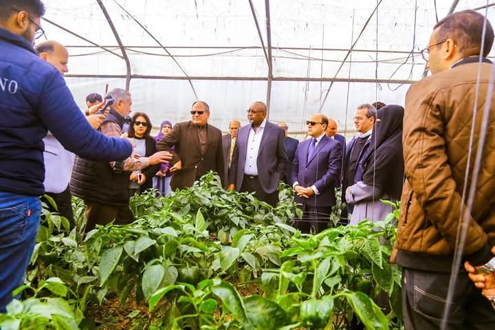 وزير الزراعة النيجيري يتفقد المشروعات الزراعية والبحثية في كفر الشيخ والغربية لتعزيز التعاون المشترك
