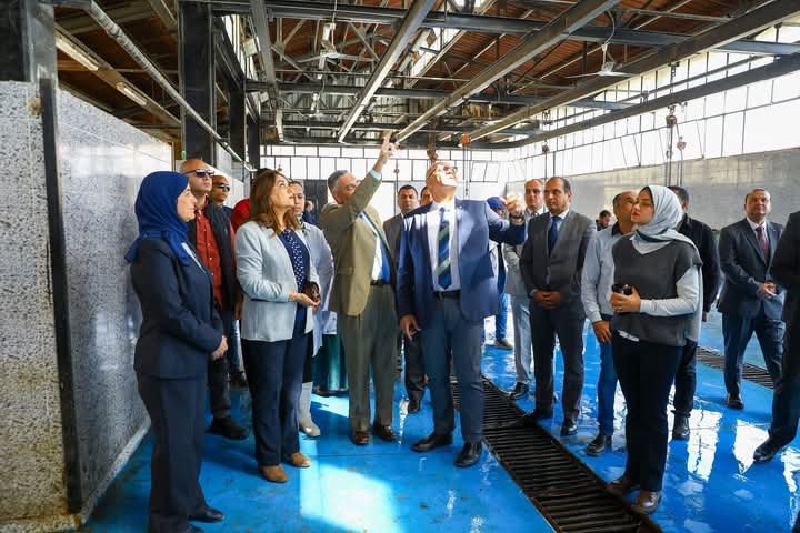 وزيرة التنمية المحلية تتفقد مجزر الخانكة تمهيدًا لتطويره ضمن خطة رفع كفاءة المجازر بالمحافظات
