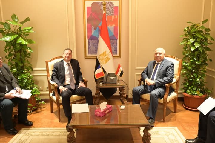 مصر وفرنسا تبحثان بدء إنشاء مجمع “ألستوم” الصناعي ببرج العرب ومتابعة مشروع الخط السادس للمترو