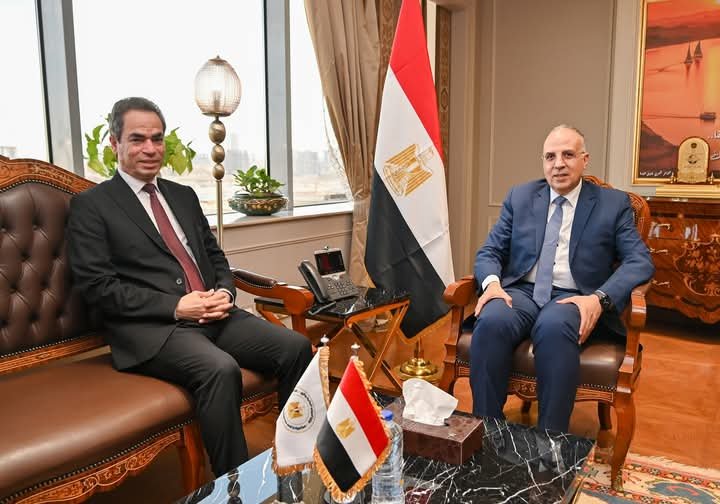 وزير الري يبحث مع رئيس الهيئة الوطنية للإعلام التعاون لرفع الوعي المجتمعي بقضايا المياه