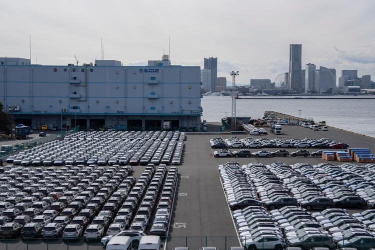 تراجع صادرات اليابان في أمريكا بنسبة تقارب 2% خلال شهر أبريل