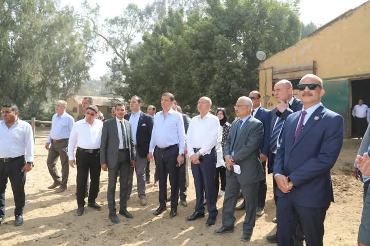 وزير الزراعة ومحافظ القاهرة يتفقدان محطة الزهراء للخيول العربية ويوجهان بتطويرها ورفع كفاءتها