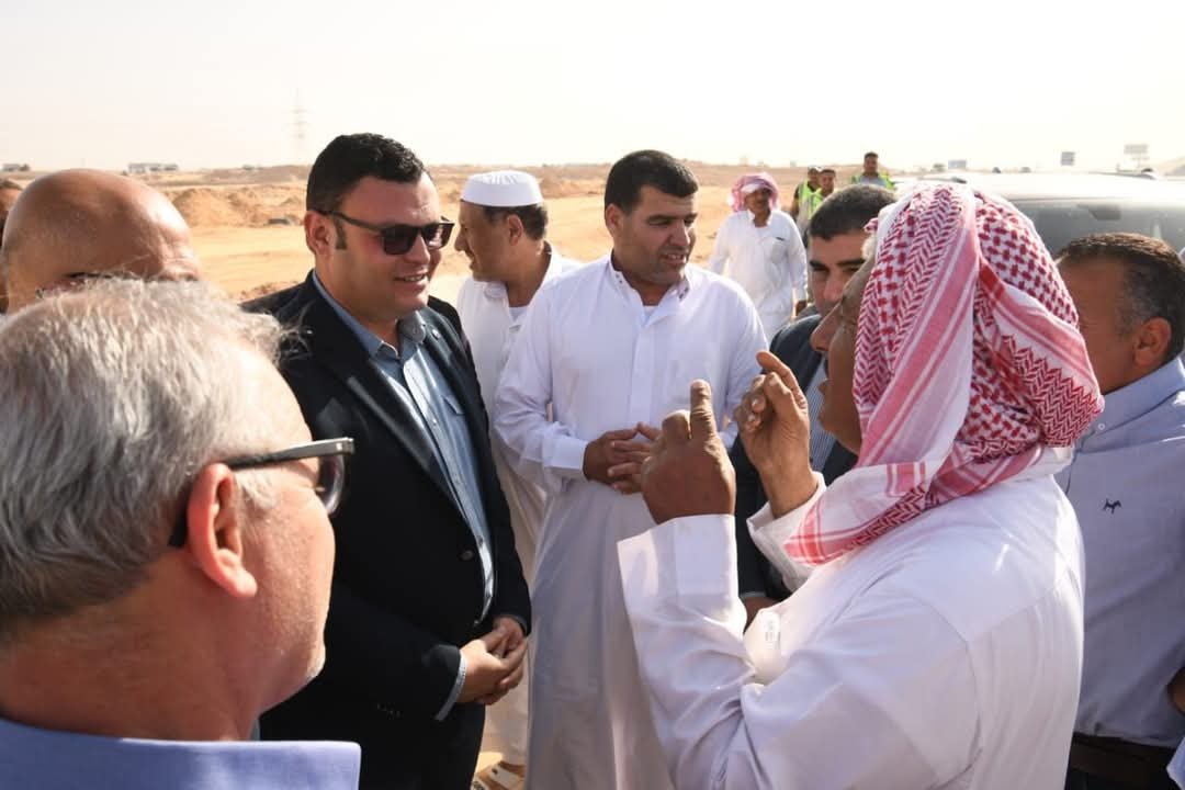 وزير الإسكان يتفقد سير العمل بالتجمع العمراني غرب الضبعة بالساحل الشمالي الغربي