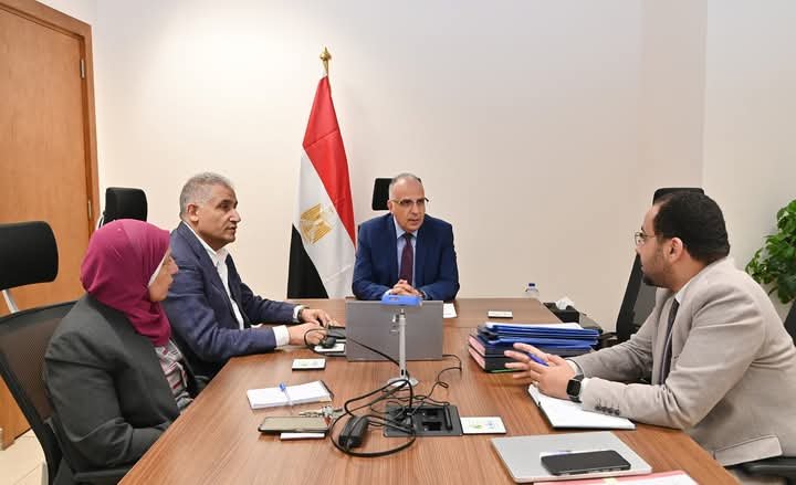 وزير الري: ٧٨٪ نسبة تنفيذ مشروع المسار الناقل لمياه الصرف الزراعي لمحطة معالجة الدلتا الجديدة