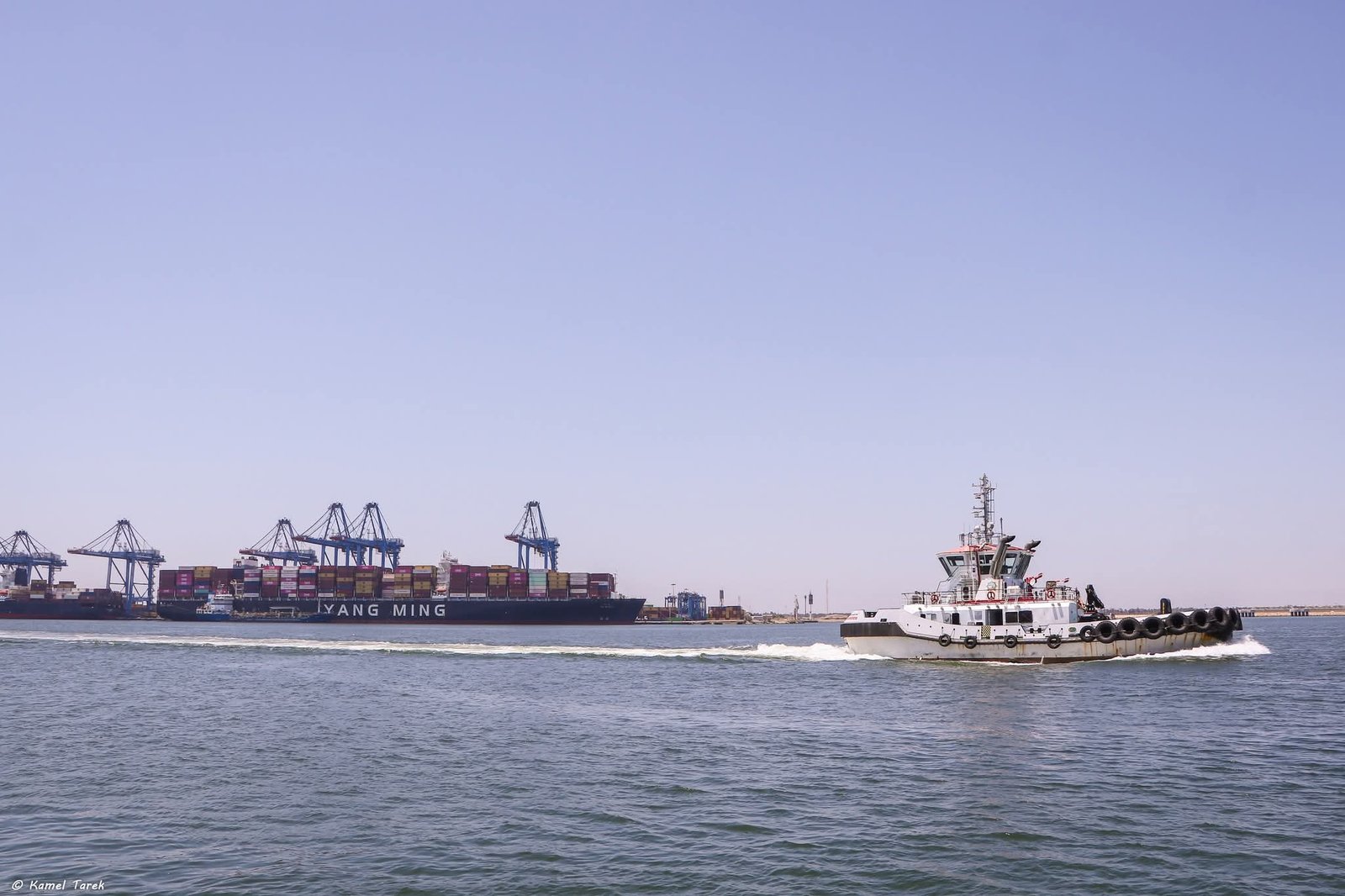 “ميناء دمياط”: تداول 53.4 ألف طن بضائع عامة خلال 24 ساعة.. وخروج قطارين محمّلين بالقمح للقليوبية