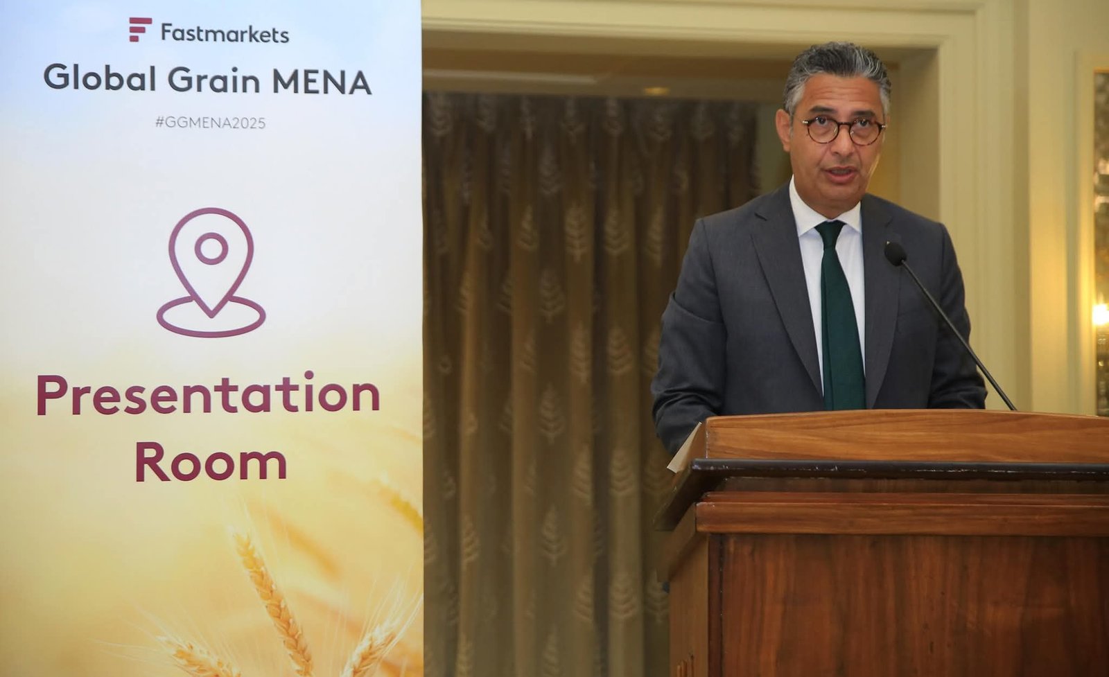 وزير التموين يشارك في افتتاح مؤتمر “Global Grain MENA”