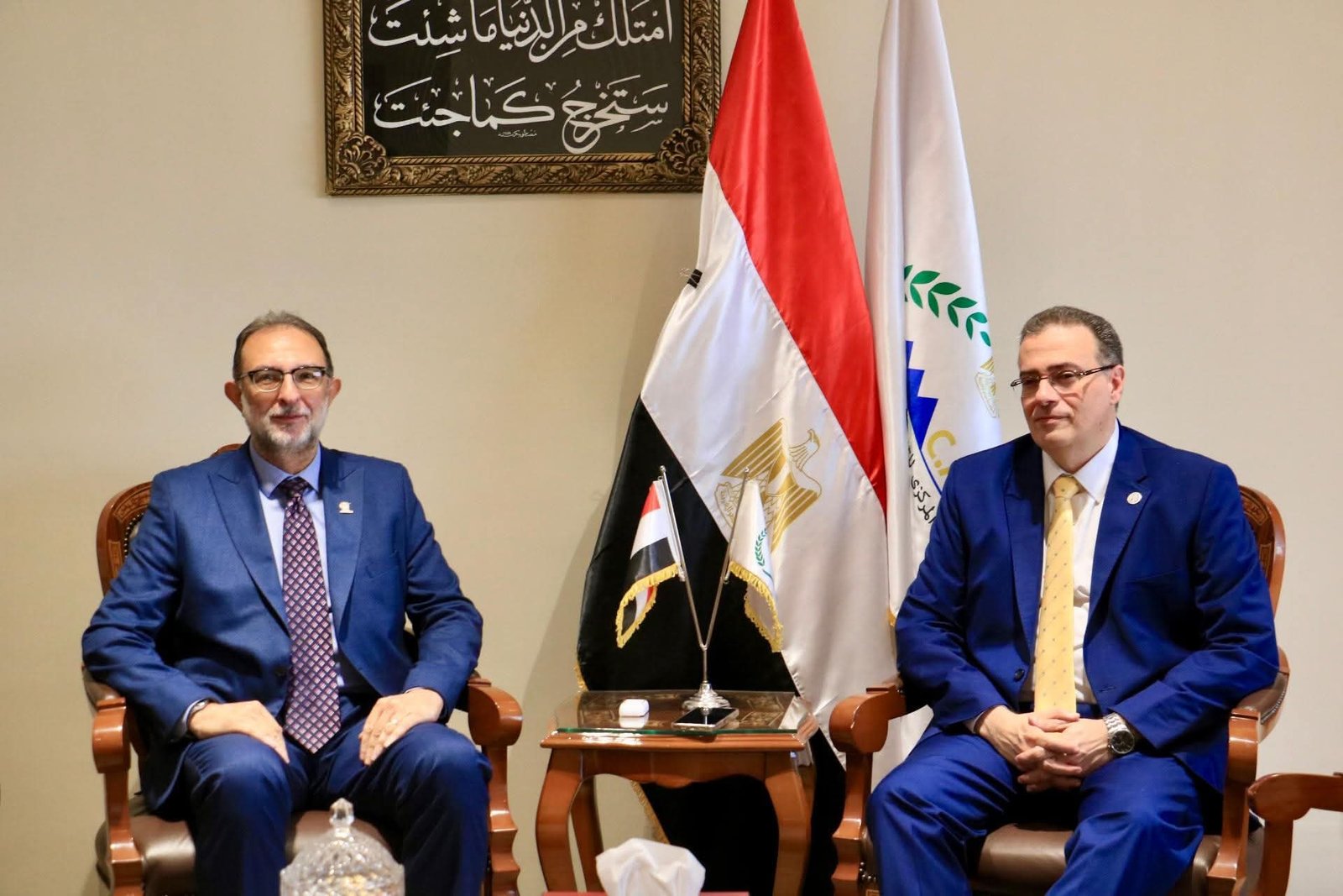 رئيس “التنظيم والإدارة” يستقبل رئيس “سلامة الغذاء” لبحث سبل التعاون المشترك