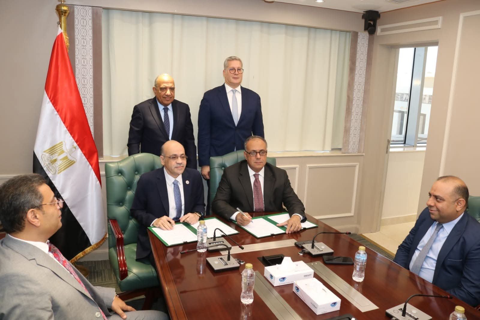 وزيرا الكهرباء والبترول يشهدان توقيع بروتوكول تعاون بين هيئة البترول وهيئة المواد النووية