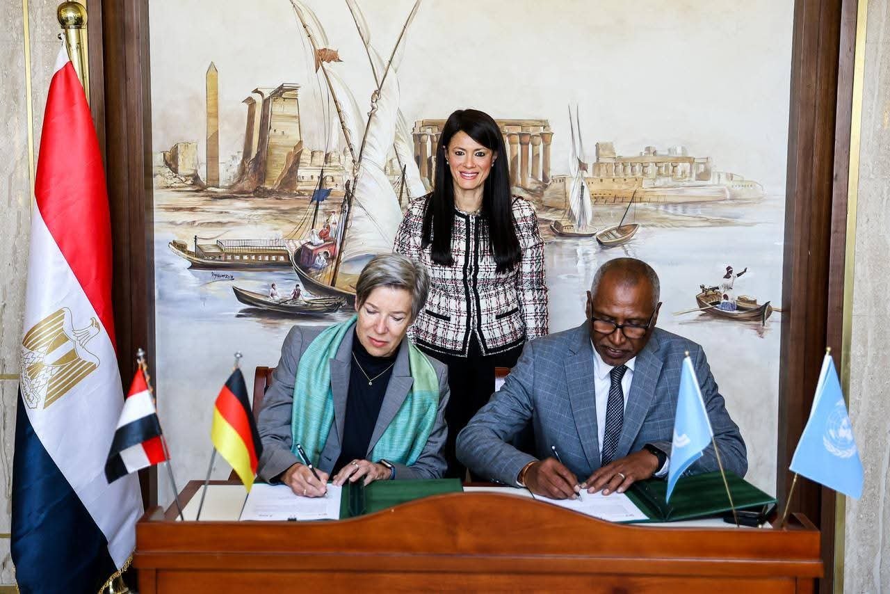 وزيرة التخطيط تشهد توقيع مذكرة تفاهم بين الوكالة الألمانية للتعاون