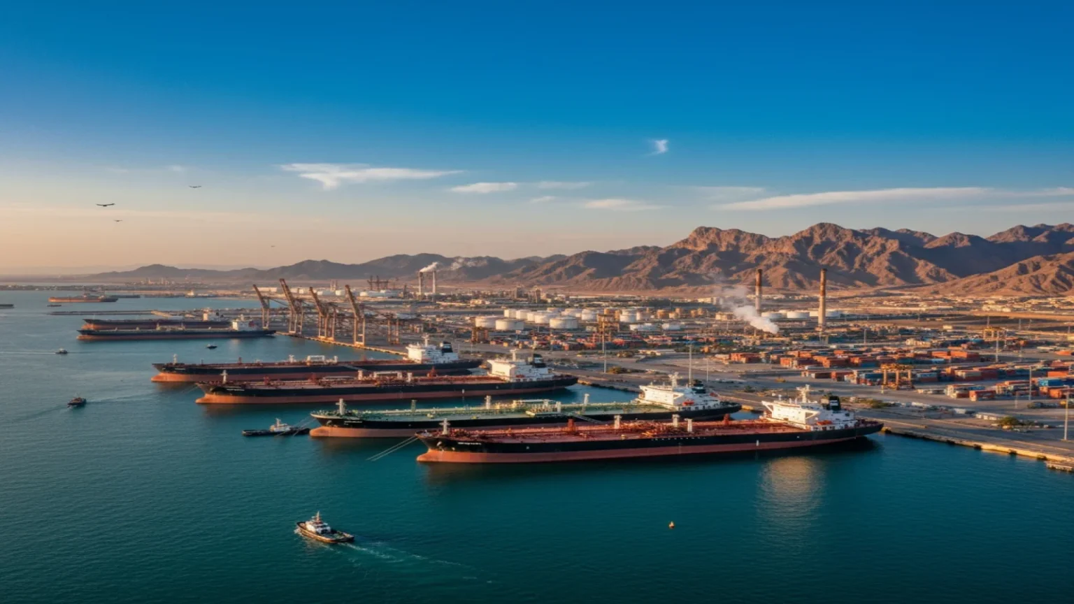 شحنات النفط من ميناء الفجيرة ترتفع رغم توترات حرب إيران